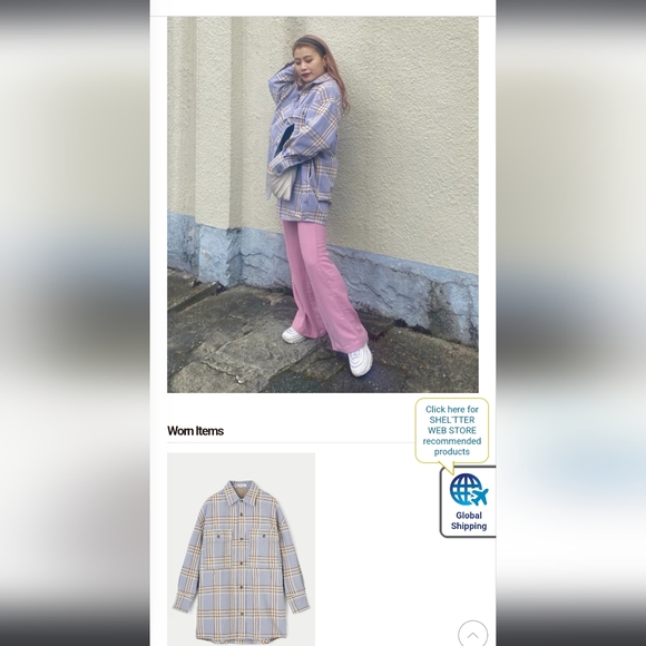 Moussy Oversized Women's Heavy Flannel Plaid Shacket shirt jacket lagenlook rare - Picture 7 of 10